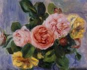 皮埃尔 奥古斯特 雷诺阿 : Roses in a Vase